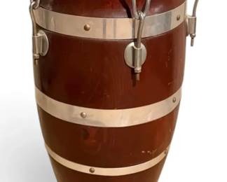 Dark Wood Conga Drum