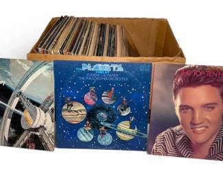 Mystery Record Lot 10 2001 A Space Odyssey Soundtrack, Elvis, More