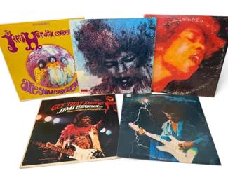 Jimi Hendrix Vinyl Records Are You Experienced, Electric Lady Land, More