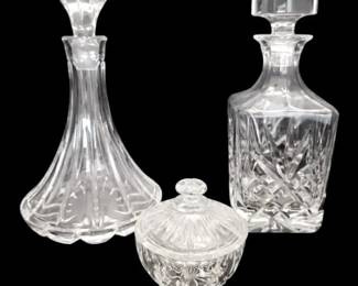 Crystal Decanters Small Crystal Sugar Candy Dish