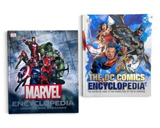 Marvel DC Comic Encyclopedias
