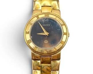 Gucci GoldToned Womens Watch, 3300L w COA