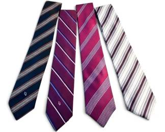Yves Saint Laurent Christian Dior Mens Silk Ties