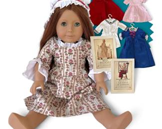 American Girl Doll Felicity with Book Outfits