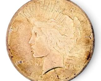 1923 Peace Silver Dollar