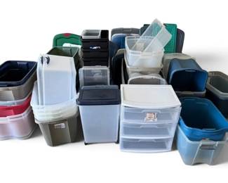 Plastic Tubs More