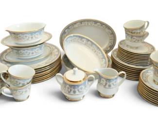 Noritake Polonaise 2045 China Set 48 Pieces