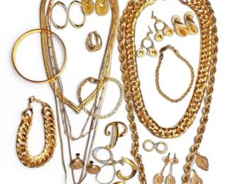 Krementz, Monet, Napier, More GoldToned Jewelry