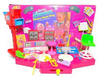 Vintage Barbie Stage, Instruments, More Accessories