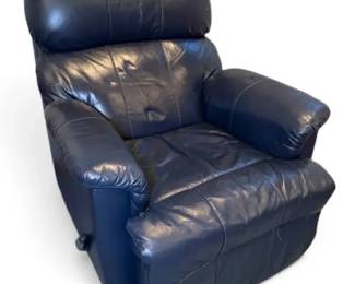 Black Leather Reclining Chair