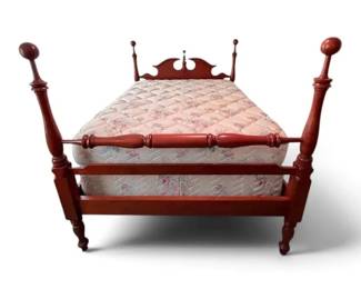 FullSize Cherry Wood Bed Frame