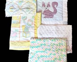 Vintage Pastel Baby Blankets
