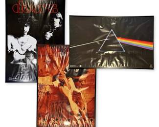 The Doors, Jimi Hendrix, Pink Floyd 1990s Posters