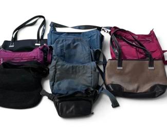 Everyday Travel Purses in Navy, Maroon, Black, More Colors