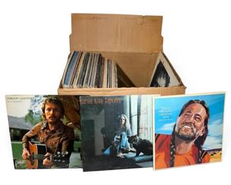 Mystery Record Lot 6 Carole King, Willie Nelson, Kenny Rogers