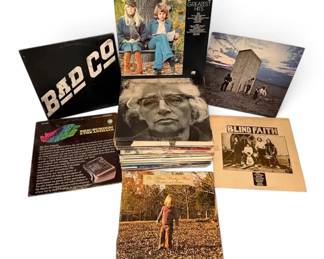 Mystery Record Lot 3 Santana, Bad Company, ABBA