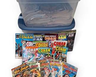 Conan the Barbarian Red Sonja Mystery Comic Lot