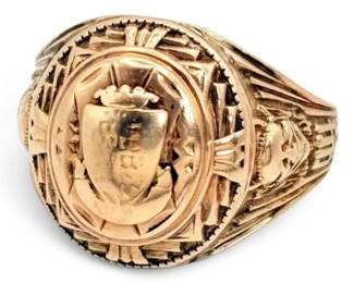 10k Gold 1944 Class Ring Size 9.5 6.93g