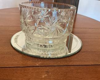 Hobstar crystal bowl..gorgeous!!