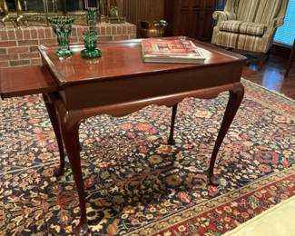 Biggs solid mahogany tea table