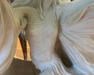 Close view of dancers table base