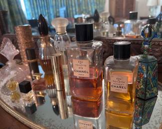 Vintage CHANEL Perfume Bottles