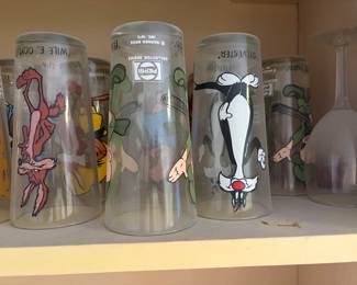 1970s PEPSI Looney Tunes Collection Series Glasses