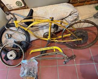 Vintage Schwinn sting ray lemon peeler bicycle Parts Needs restoration