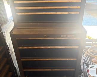 Craftsman's 2 Unit Tool Box Full of Tools