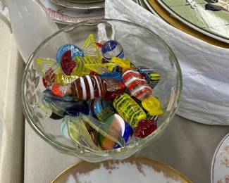 blown glass candy