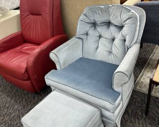 comfy chair and rocker/recliner