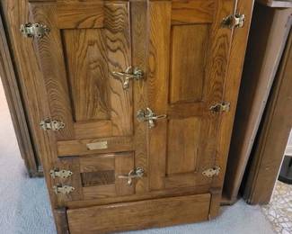 Wooden antique Frigerator- GREAT condition