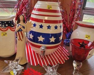 One of a Kind 4th of July Pieces - Super Crock
