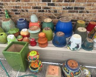 TONS - Of Pots all shapes, color and size