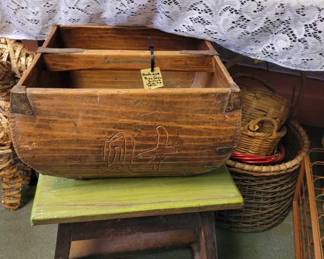 Antique Japanese Rice Bin