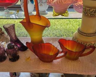 Designer Blown Glass of Fabulous Colors