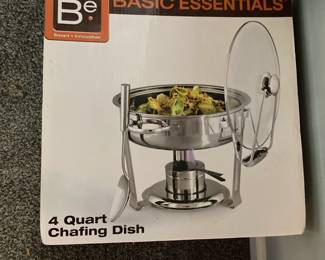 4 Quart Chafing Dish Still in Box!