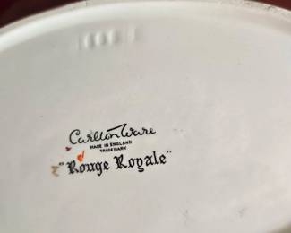 Carlton Ware "Rouge Royale" Dish