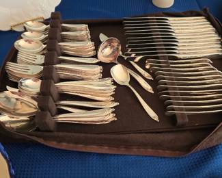 Reed & Barton Silverplate Flatware Set