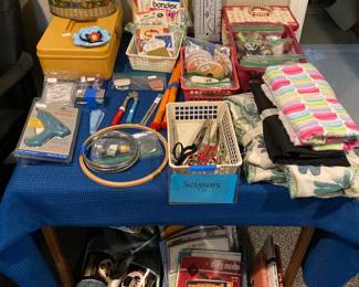Sewing & Crafting Supplies -- Yarn, Fabric, Notions, Buttons, Scissors, etc.