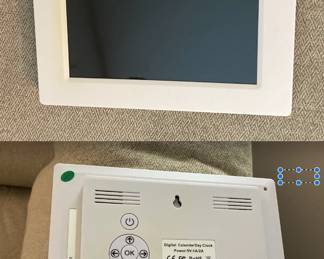 Digital Calendar Day Clock