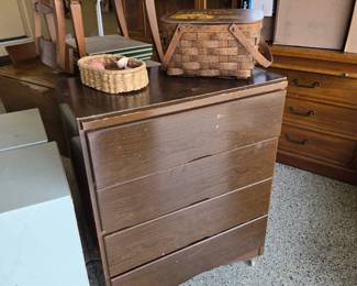 4-Drawer Dresser on Wheels, Baskets and more