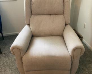 Beige Recliner