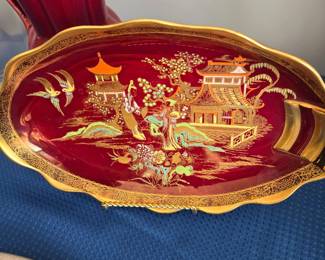 Carlton Ware "Rouge Royale" Dish