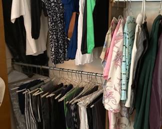 Assorted Women's & Men's Clothing, Accessories, Shoes, Bags, Purses, etc.
