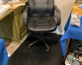 Office Chair; Protective Floor Matt and much more