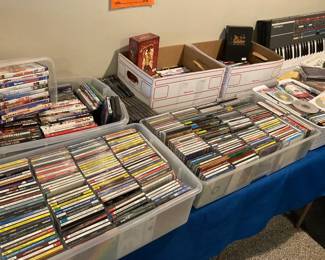 LOADS of CDs & DVDs!!