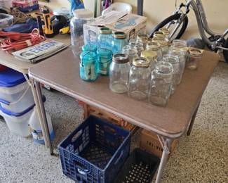 Ball Jars, License Plates, Flashlights, Extension Cords and much more