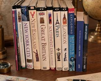 Lot #51 - Travel Guidebook Collection Including DK, Insight Guides, and Fodor’s City and Regional Travel Books