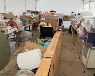 A tent FULL